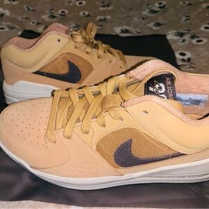 Nike Jordan Stadium 90s Beige and Dark Brown Sneakers New with no original box.